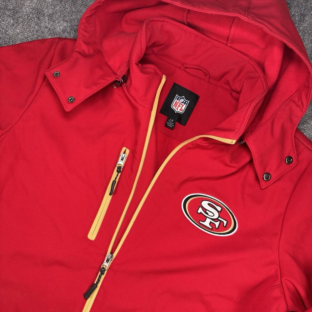 G-III Men's Large Official San Franscisco 49er's Full-Zip Mid-Weight Jacket